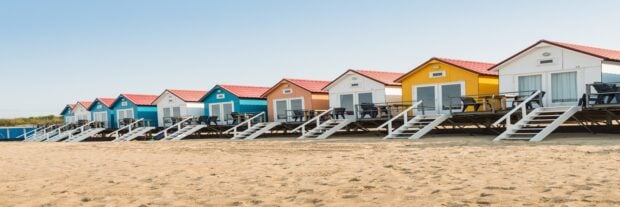 Vakantiehuis aan het strand